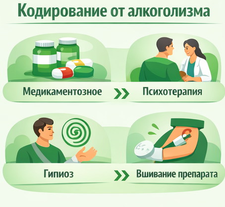 кодирование от алкоголизма в Новокубанске Санати